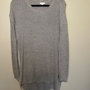 BP. Gray Crew Neck Sweater